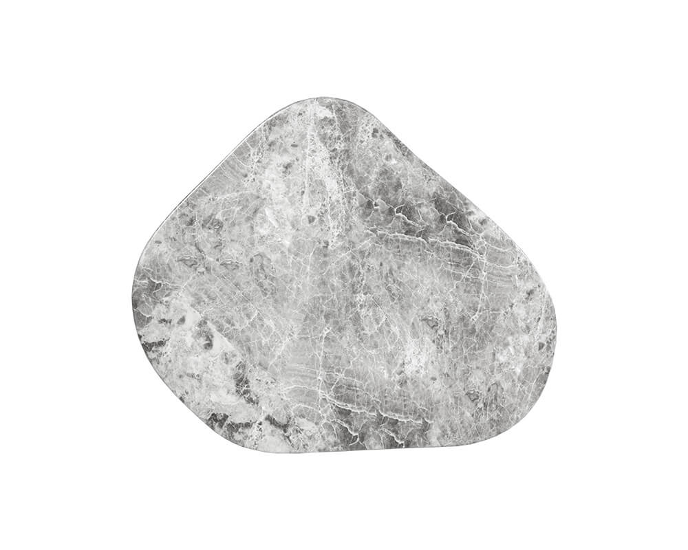 SUNPAN Dali End Table Large Marble Look - Grey 107468