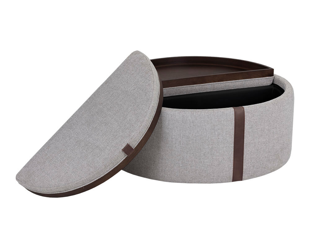 SUNPAN Borelli Wheeled Storage Ottoman 107523