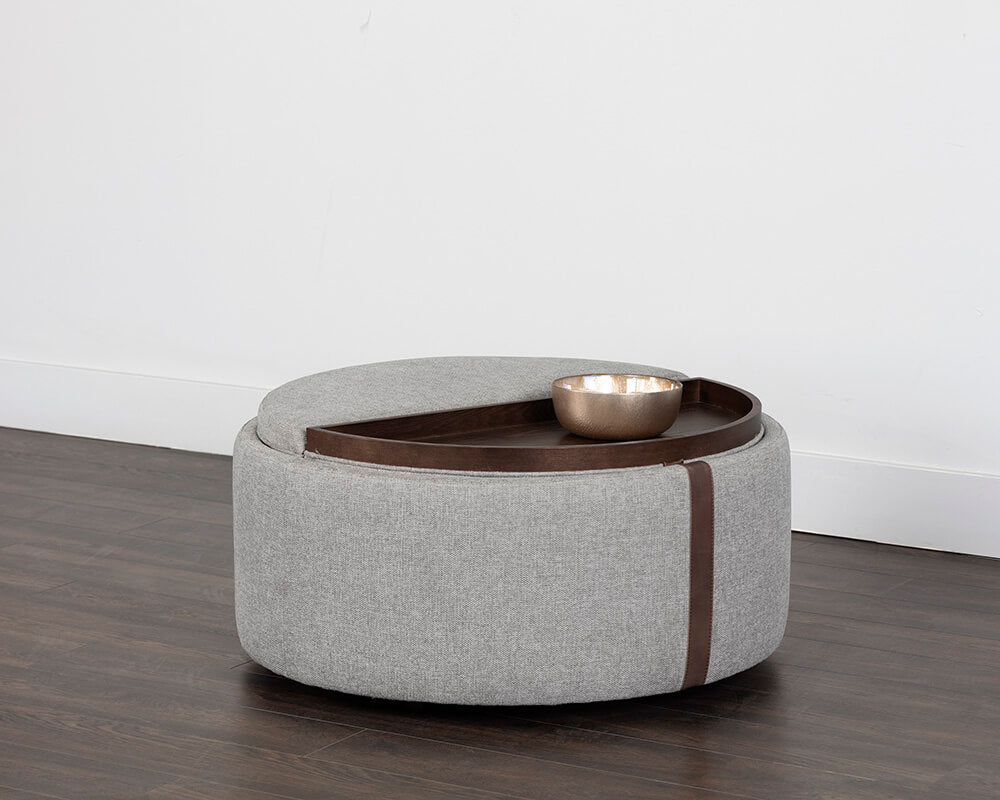 SUNPAN Borelli Wheeled Storage Ottoman 107523