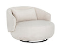 SUNPAN Walsh Swivel Lounge Chair Effie Linen 107527