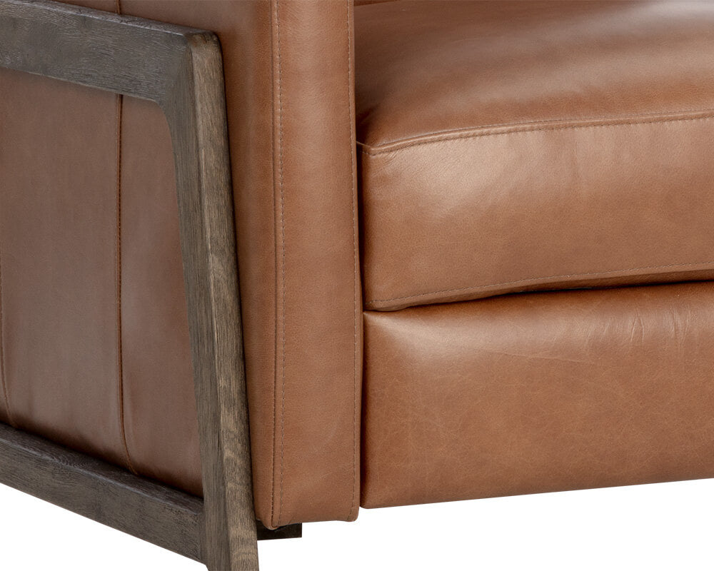 SUNPAN Brandon Recliner - Shalimar Tobacco Leather 110511