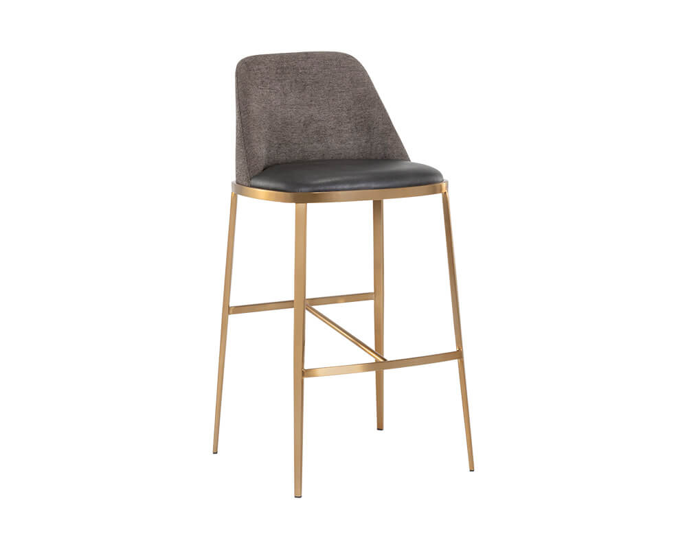 SUNPAN Dover Barstool Bravo Portabella / Sparrow Grey 107574