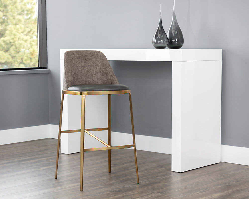 SUNPAN Dover Barstool Bravo Portabella / Sparrow Grey 107574