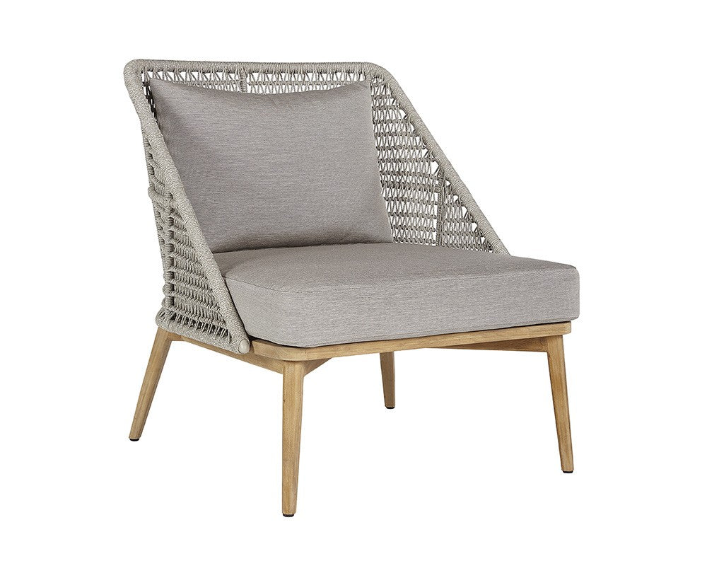 SUNPAN Andria Lounge Chair - Grey - Pallazo Taupe 109458