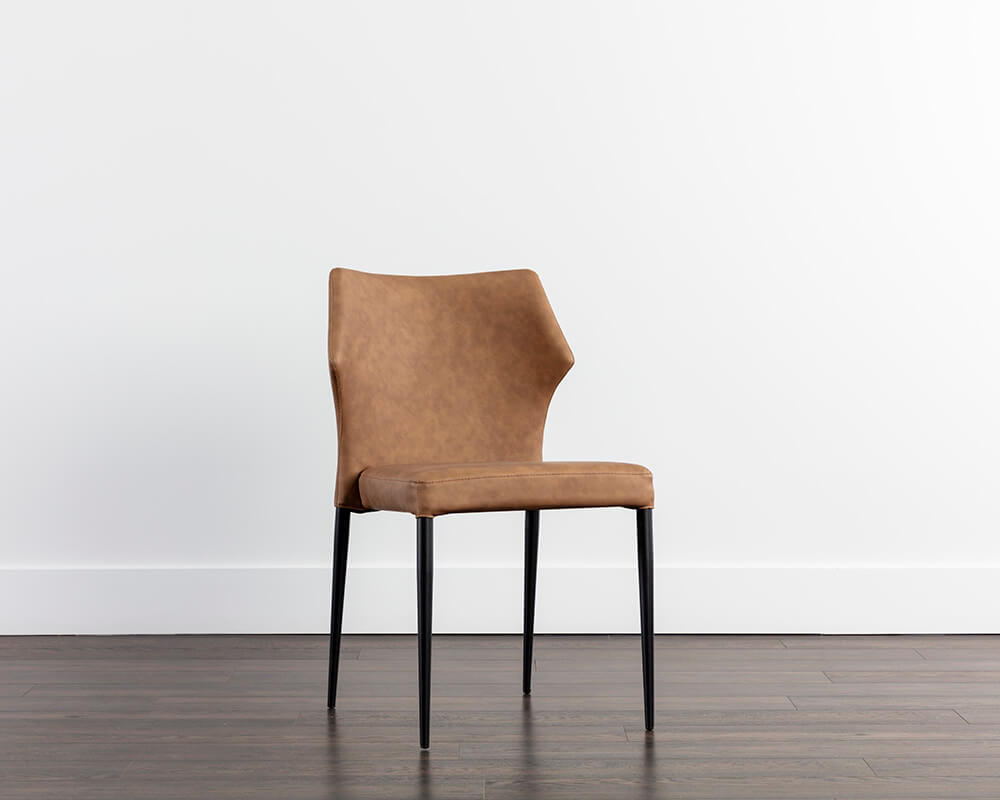 SUNPAN James Stackable Dining Chair - Bounce Nut SET OF TWO 107685
