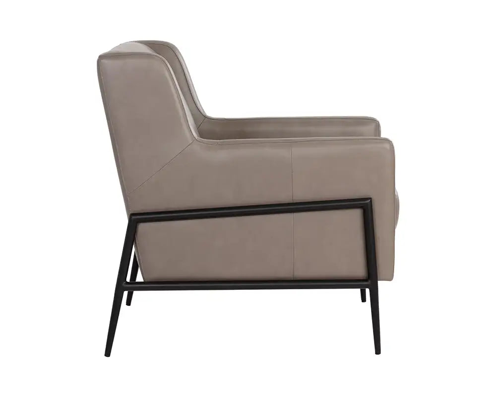 Sunpan Talula Lounge Chair Alpine Grey 107697