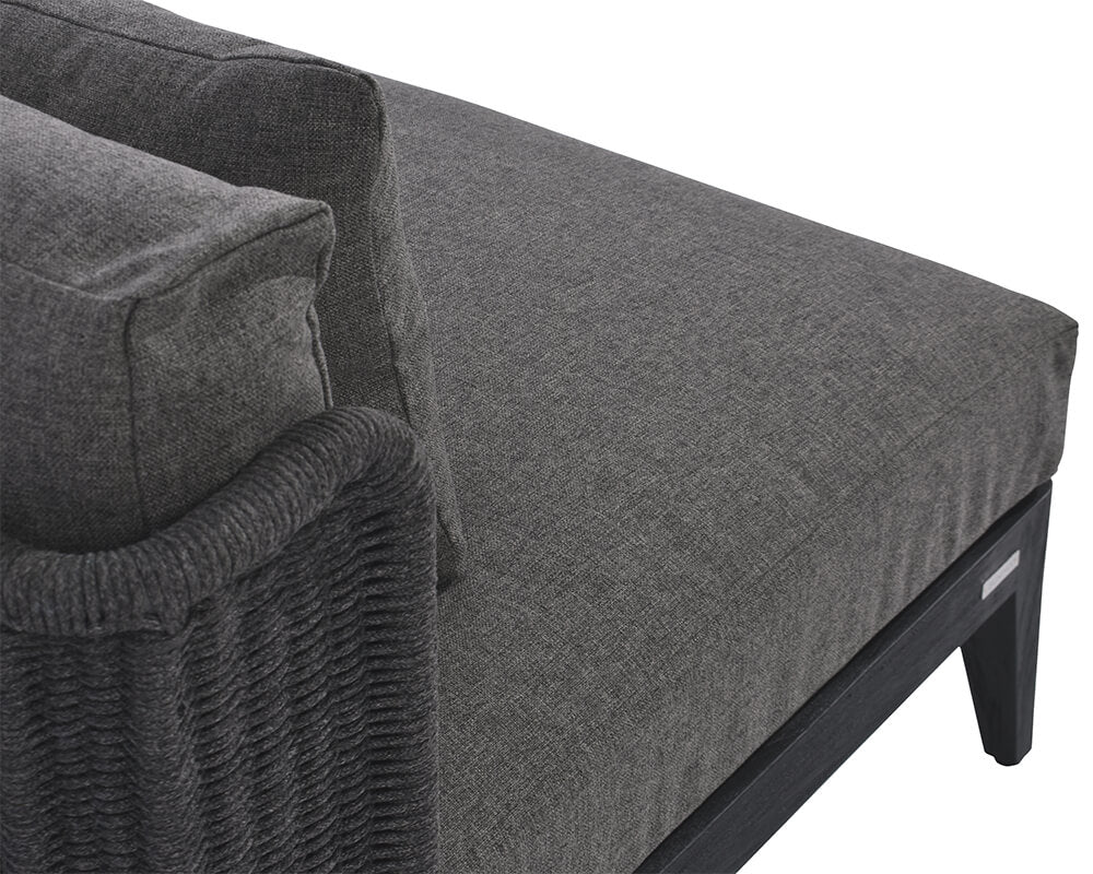 SUNPAN Ibiza 2 Seater Sofa Charcoal - Gracebay Grey 109440