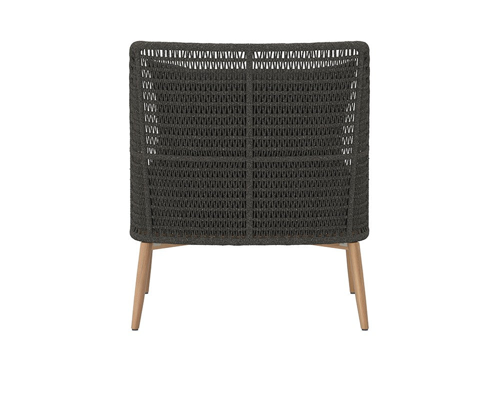 SUNPAN Andria Lounge Chair - Dark Grey - Regency Black 110962