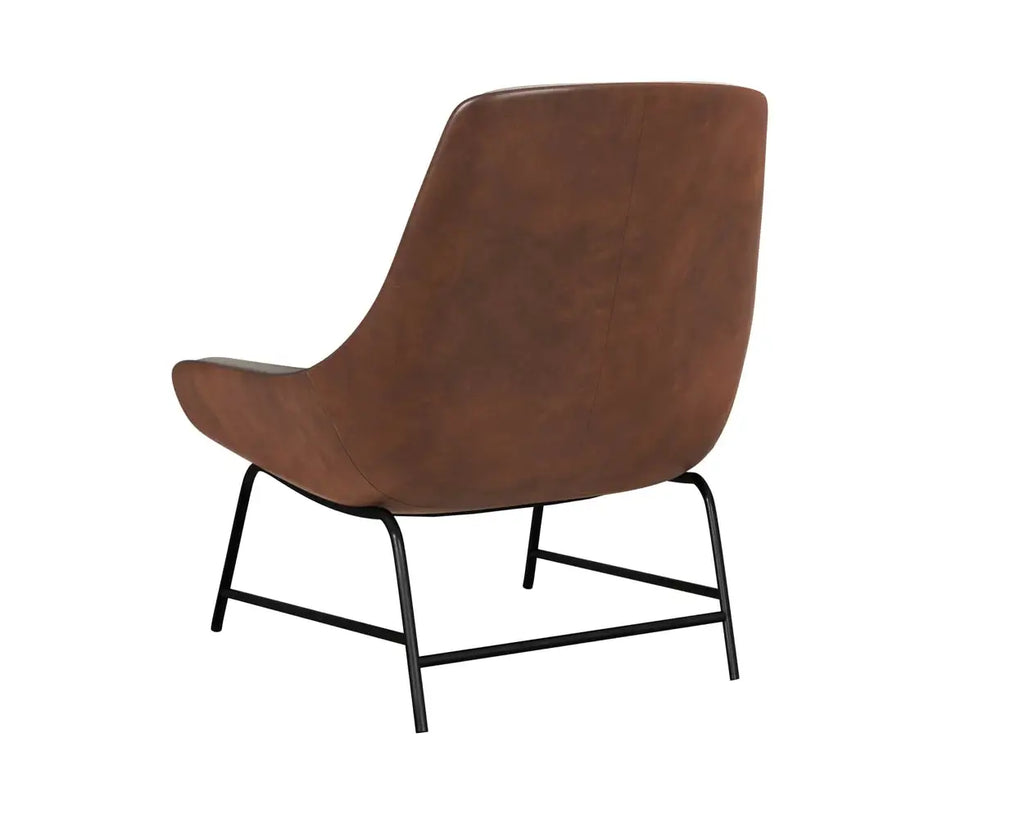 Sunpan Lucier Lounge Chair Belfast Oatmeal 111904