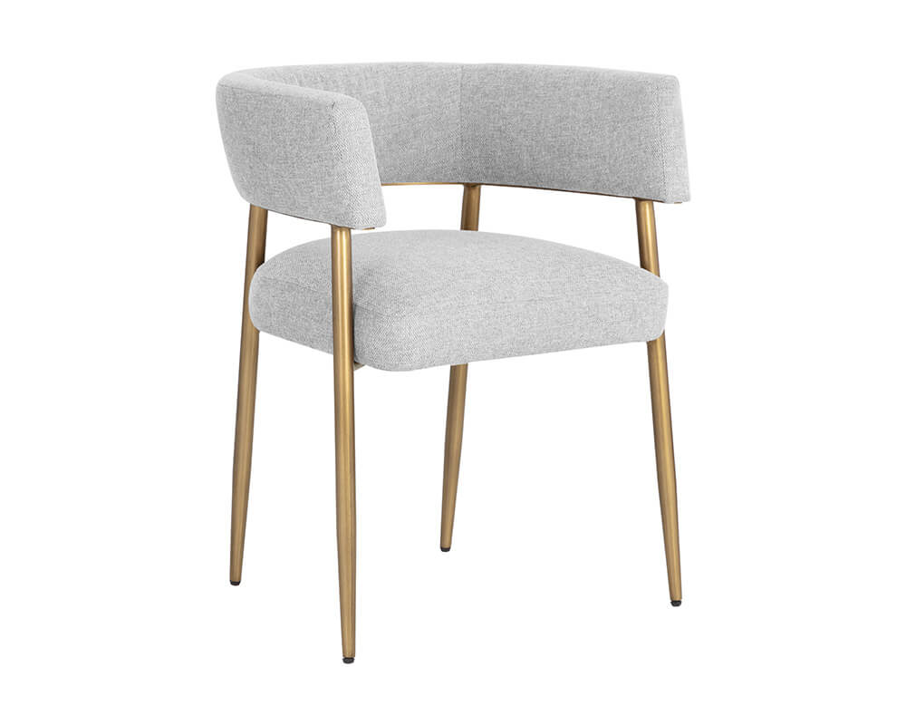 SUNPAN Maestro Dining Armchair - Belfast Heather Grey 107905