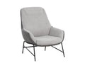 Sunpan Lucier Lounge Chair Heather Grey 111970