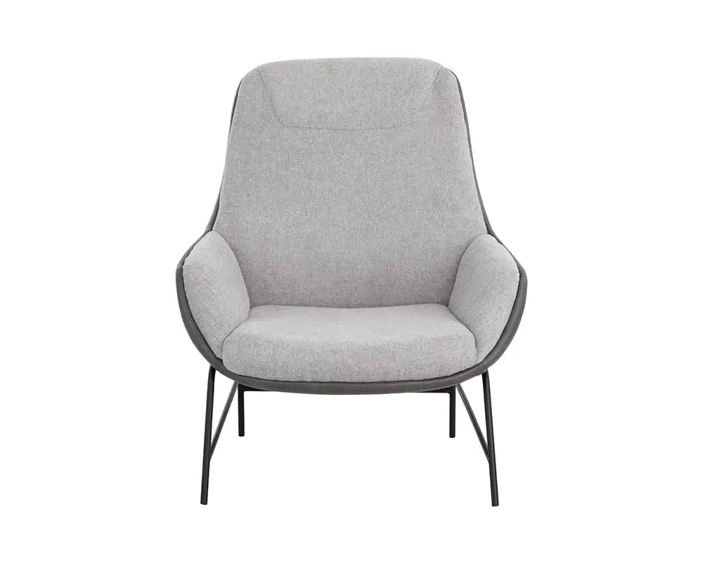 Sunpan Lucier Lounge Chair Heather Grey 111970
