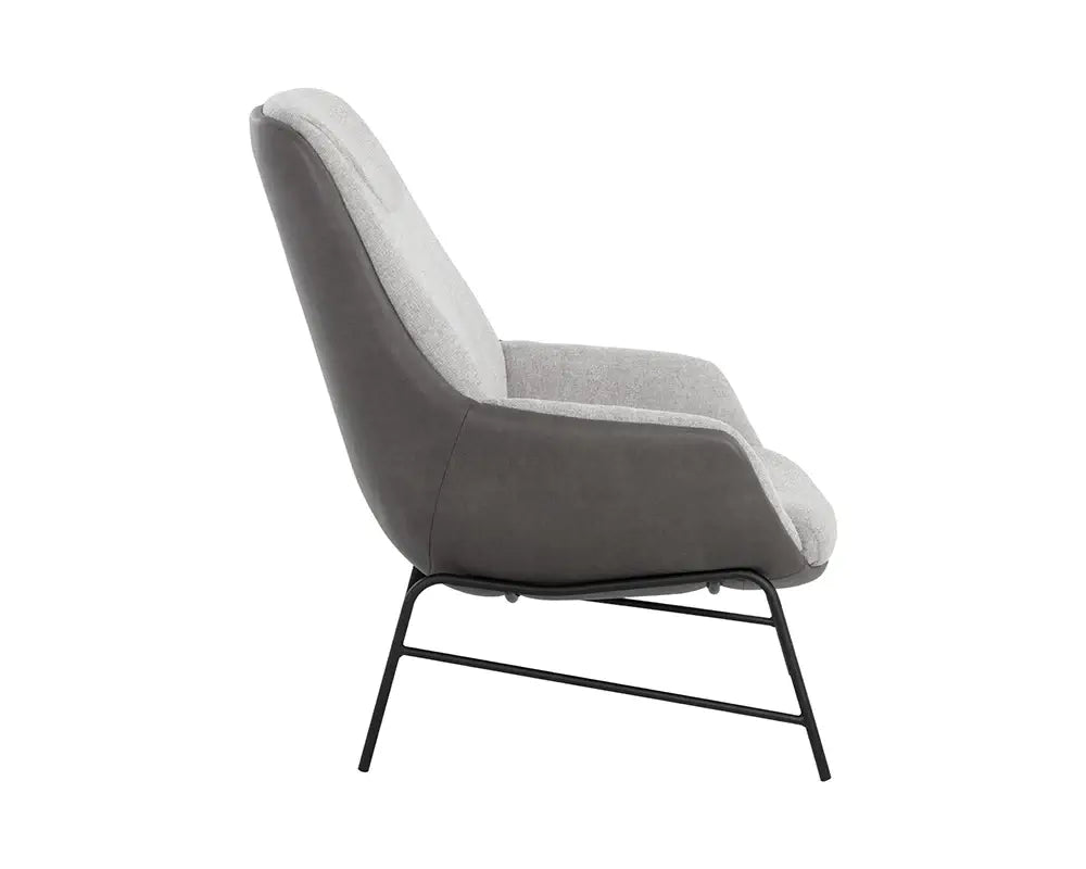 Sunpan Lucier Lounge Chair Heather Grey 111970