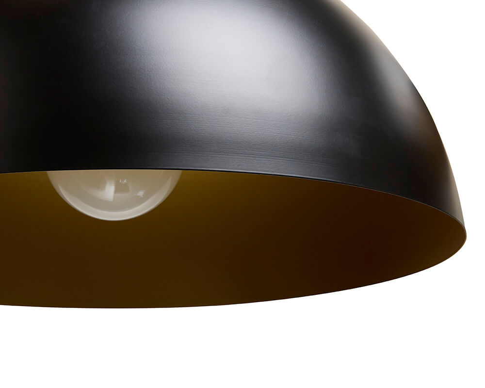 SUNPAN Lohn Pendant Light Matte Black 107934