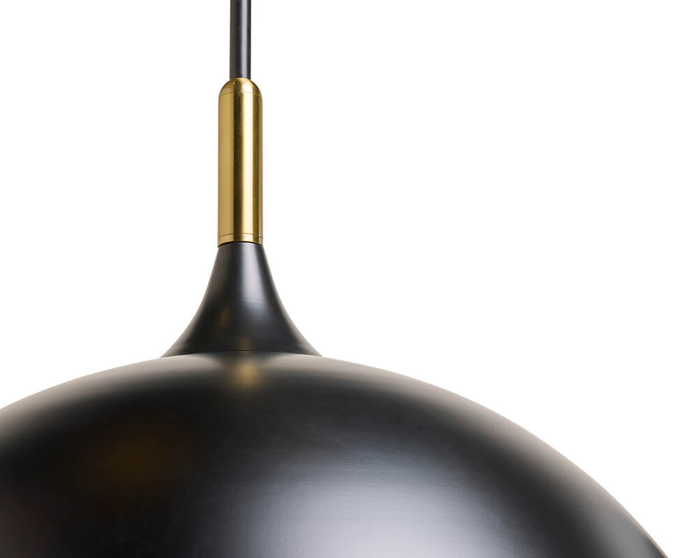 SUNPAN Lohn Pendant Light Matte Black 107934