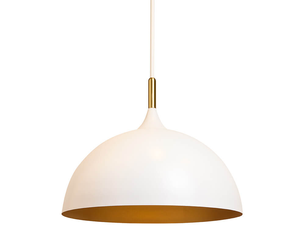 SUNPAN Lohn Pendant Light Matte White 107935