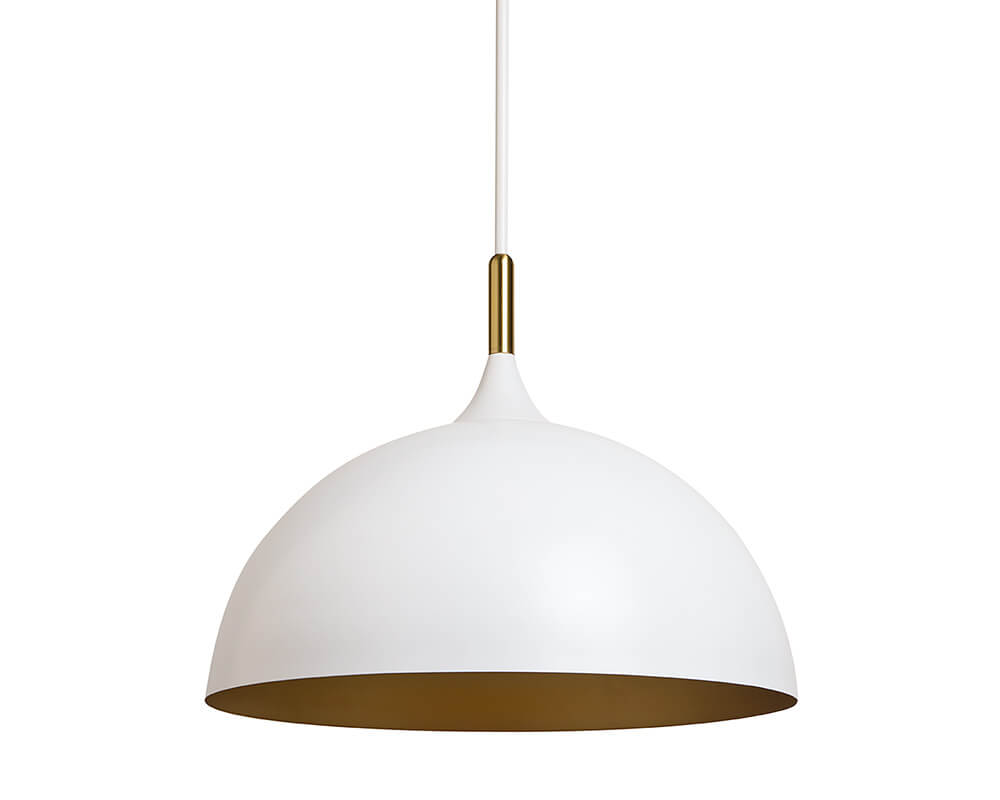 SUNPAN Lohn Pendant Light Matte White 107935