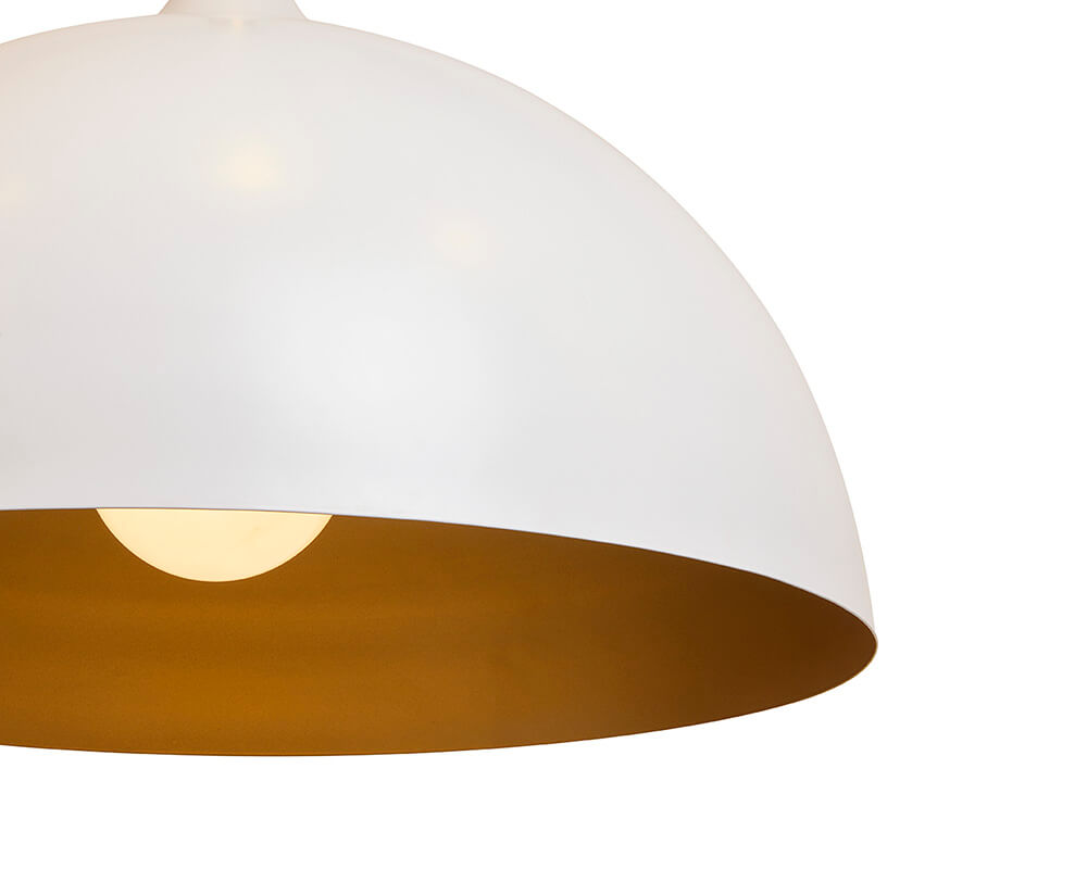 SUNPAN Lohn Pendant Light Matte White 107935