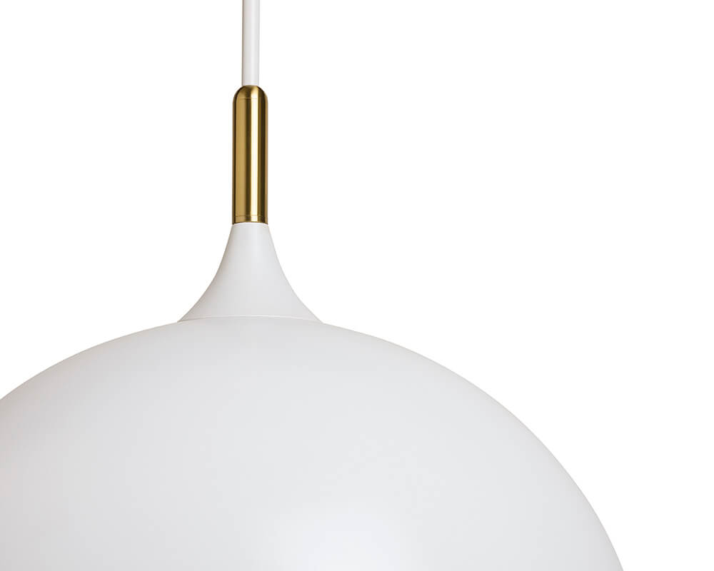 SUNPAN Lohn Pendant Light Matte White 107935