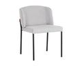 SUNPAN Pearce Dining Chair - Light Grey / Bravo Cognac SET OF TWO 107965