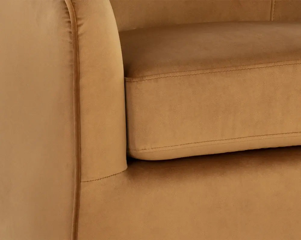 SUNPAN HAZEL SWIVEL LOUNGE CHAIR GOLD SKY 107966