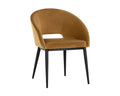 SUNPAN Thatcher Dining Armchair - Black - Gold Sky 107978