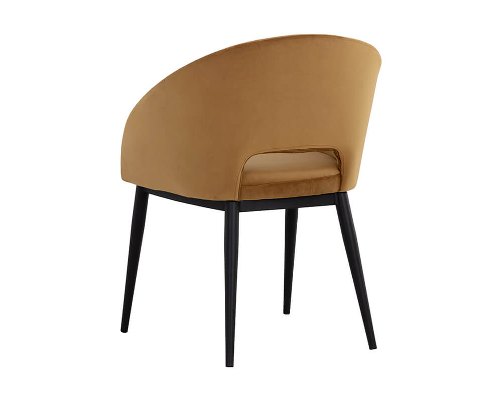 SUNPAN Thatcher Dining Armchair - Black - Gold Sky 107978