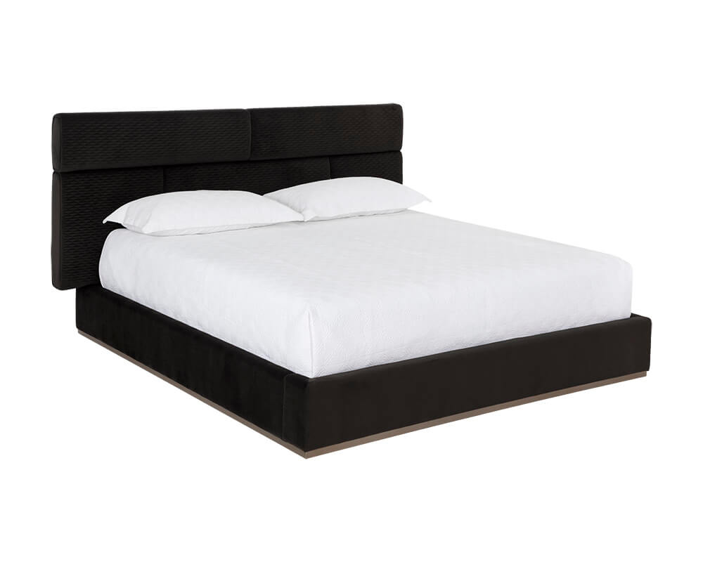 SUNPAN Beckham Bed Queen - Abbington Charred Brown 108481