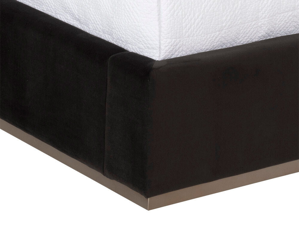 SUNPAN Beckham Bed Queen - Abbington Charred Brown 108481