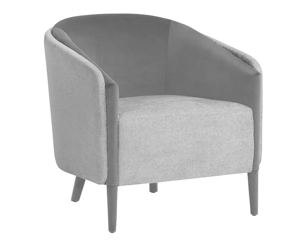 Sunpan Sheva Lounge Chair Winter Cloud  108052
