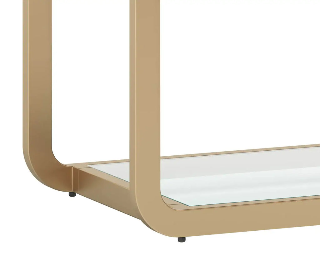 SUNPAN Ambretta Bookcase - Small Gold 108085