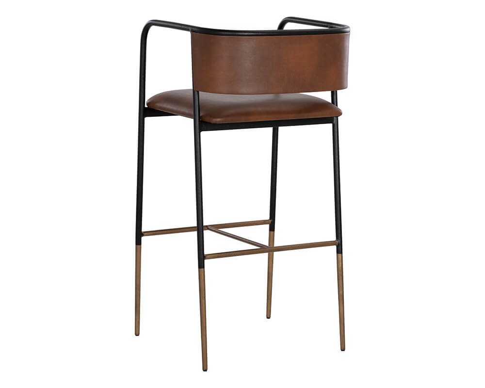 SUNPAN Brenan Barstool - Bravo Cognac 108095