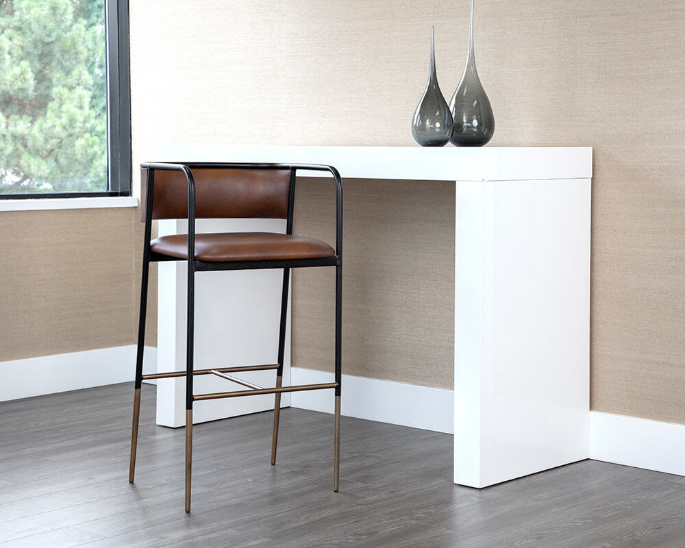 SUNPAN Brenan Barstool - Bravo Cognac 108095