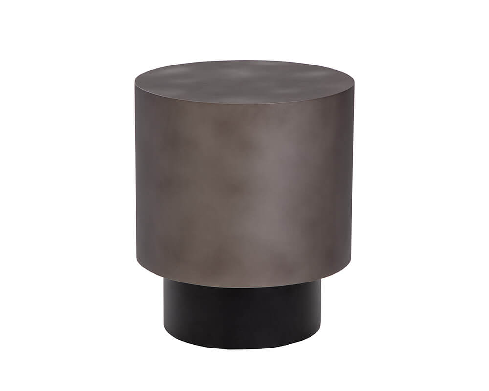 SUNPAN Bernaby End Table - Gunmetal 108102