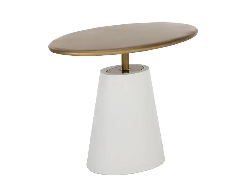SUNPAN  Kadin End Table White 108116