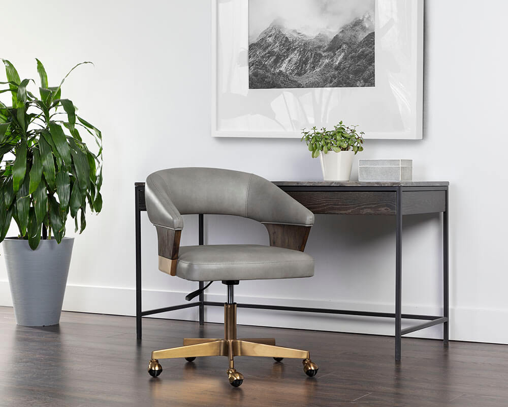 SUNPAN Leonce Office Chair - Bravo Metal 108157