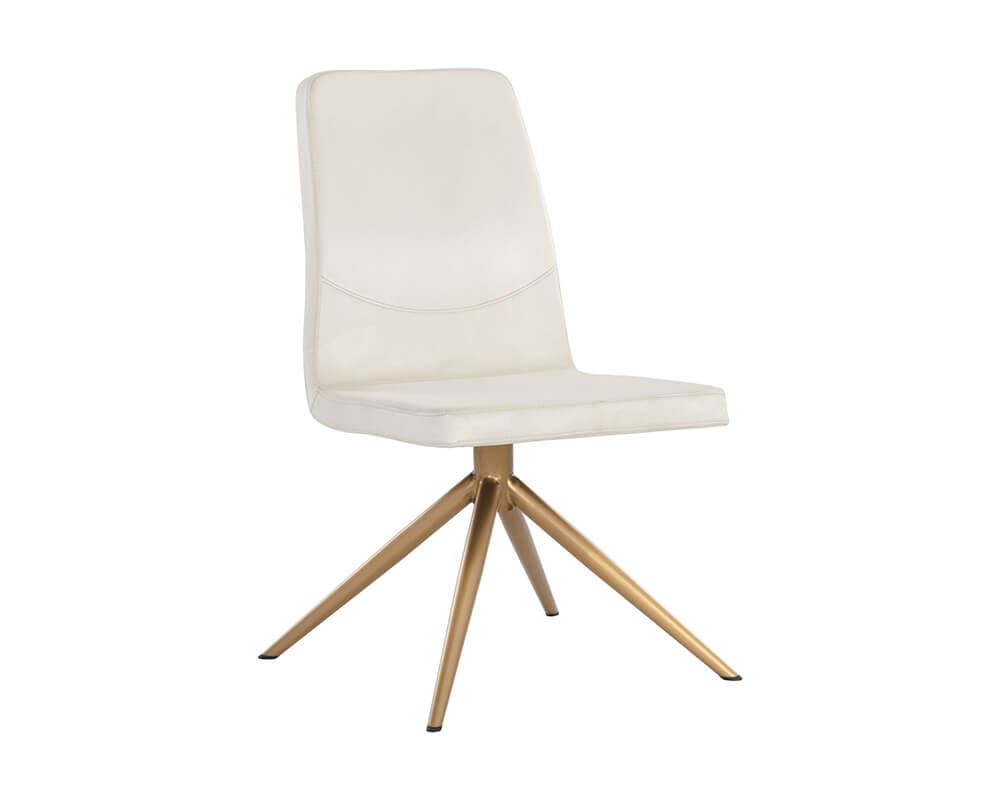 SUNPAN Hilda Swivel Dining Chair - Vienna Cream 108193