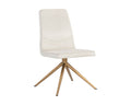 SUNPAN Hilda Swivel Dining Chair - Vienna Cream 108193