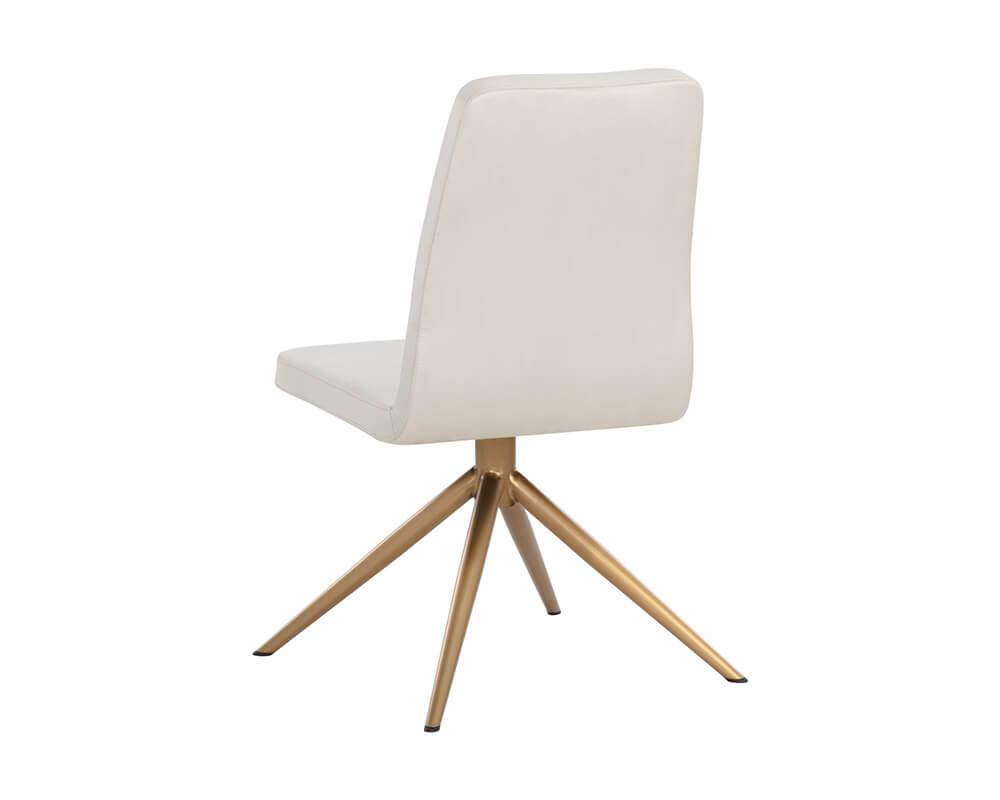 SUNPAN Hilda Swivel Dining Chair - Vienna Cream 108193