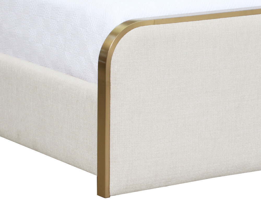 SUNPAN Tometi Bed King - Chacha Cream 108439