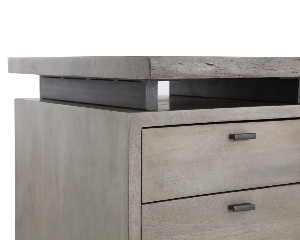 SUNPAN Lewis Desk - Grey 108480