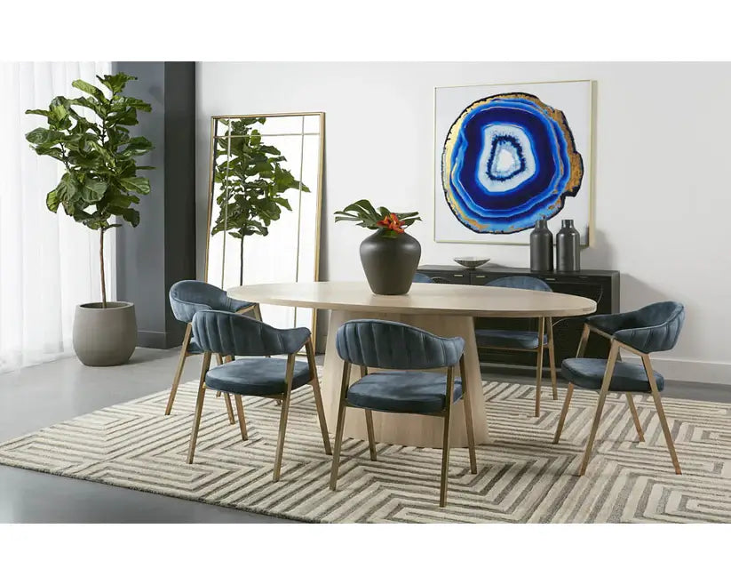 SUNPAN BURGOS DINING CHAIR NONO PETROL 108484