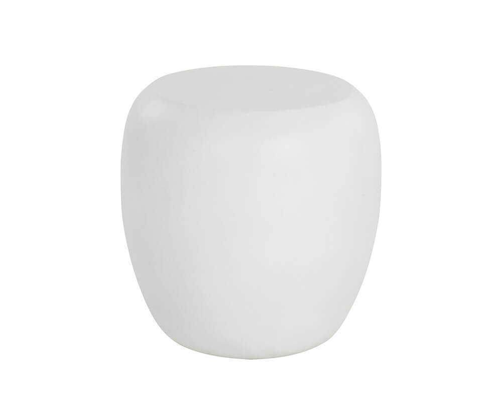 SUNAPN Iolite End Table - White 108486