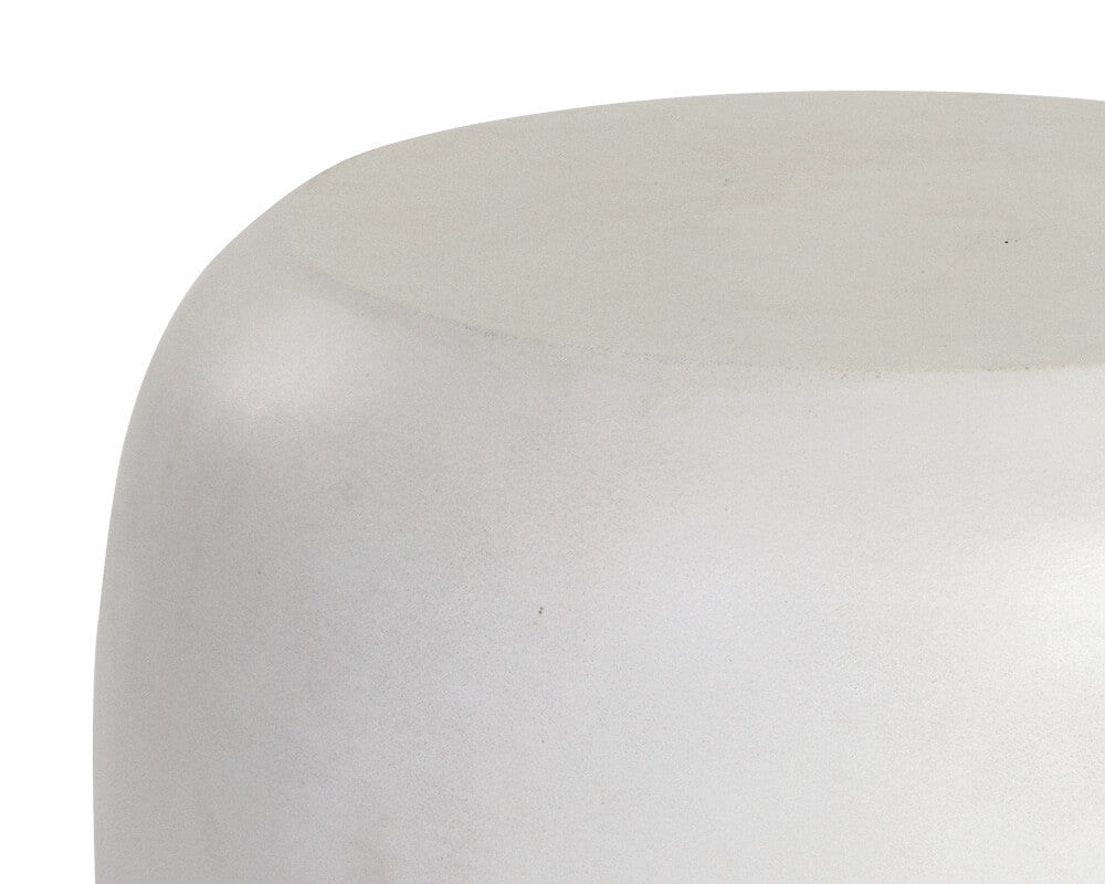 SUNAPN Iolite End Table - White 108486