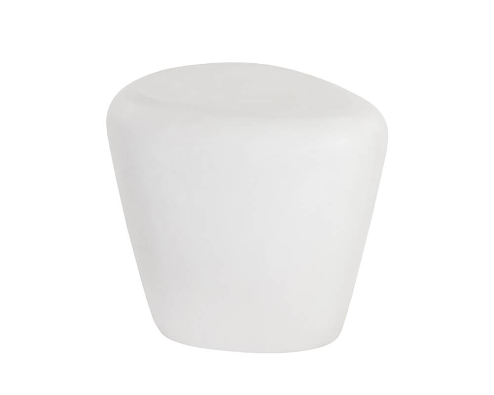 SUNPAN Corvo End Table - White 108490