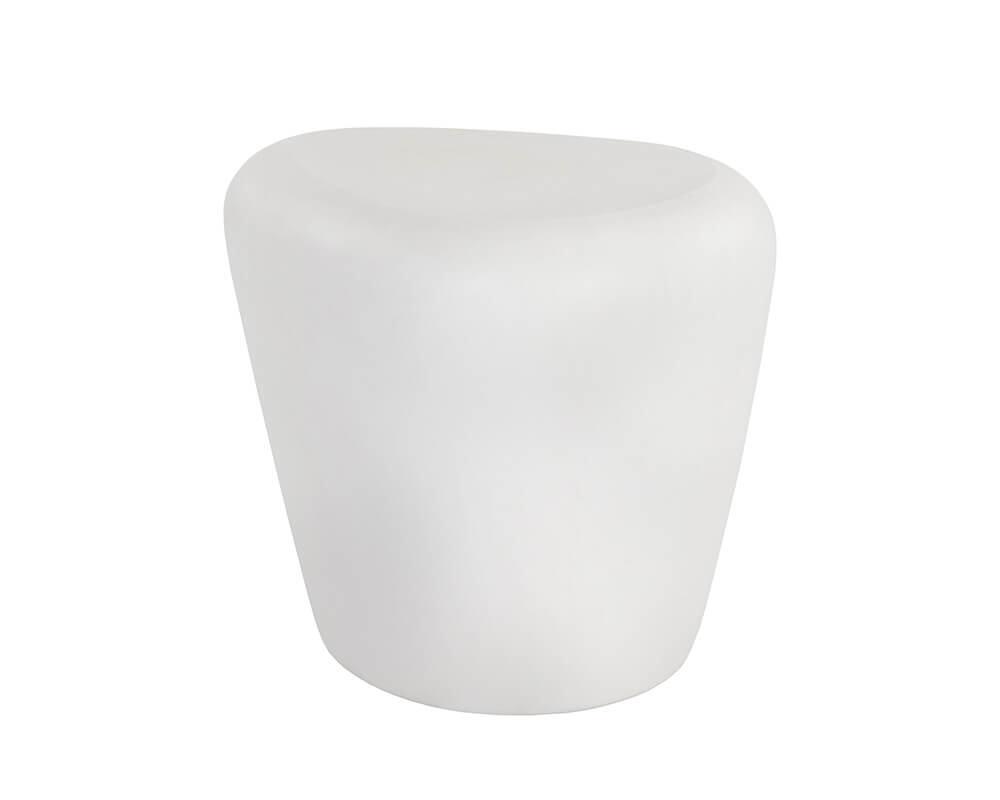 SUNPAN Corvo End Table - White 108490