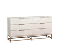 SUNPAN Rebel Dresser Champagne Gold - Cream 108498