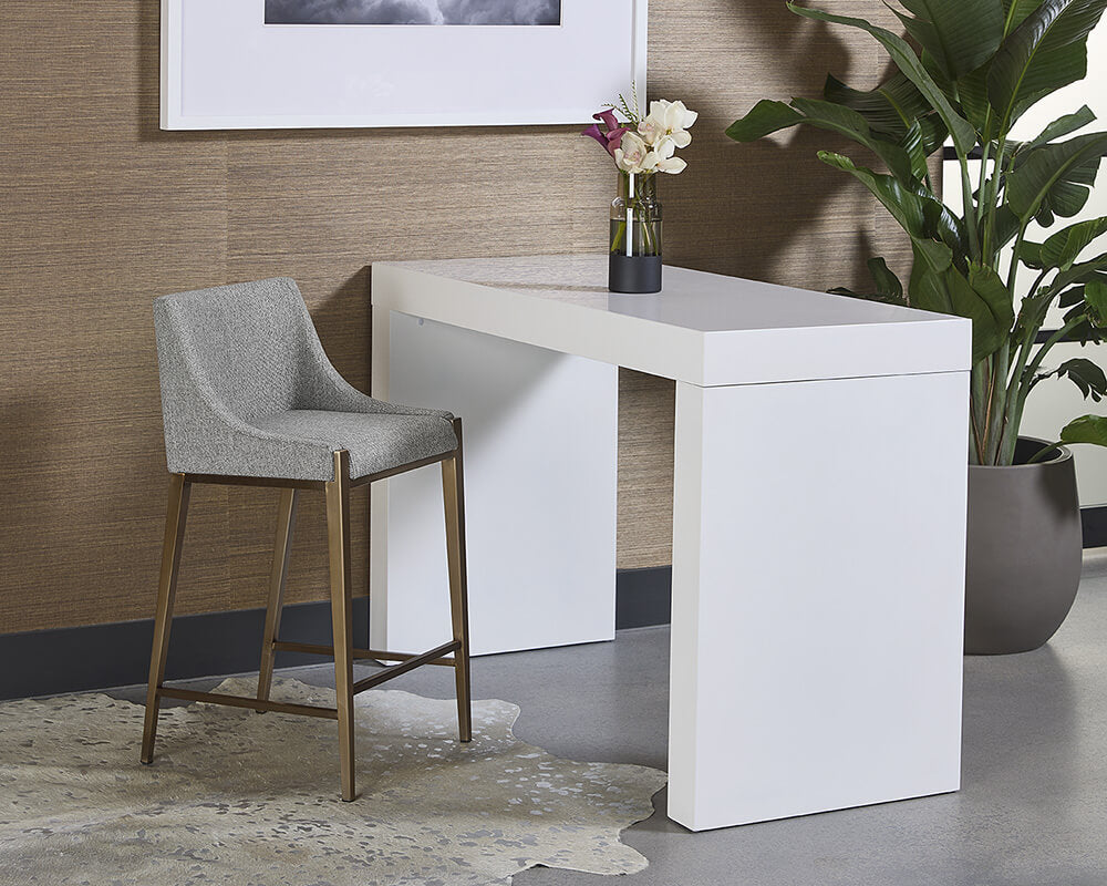 SUNPAN Dionne Counter Stool - Monument Pebble 108510