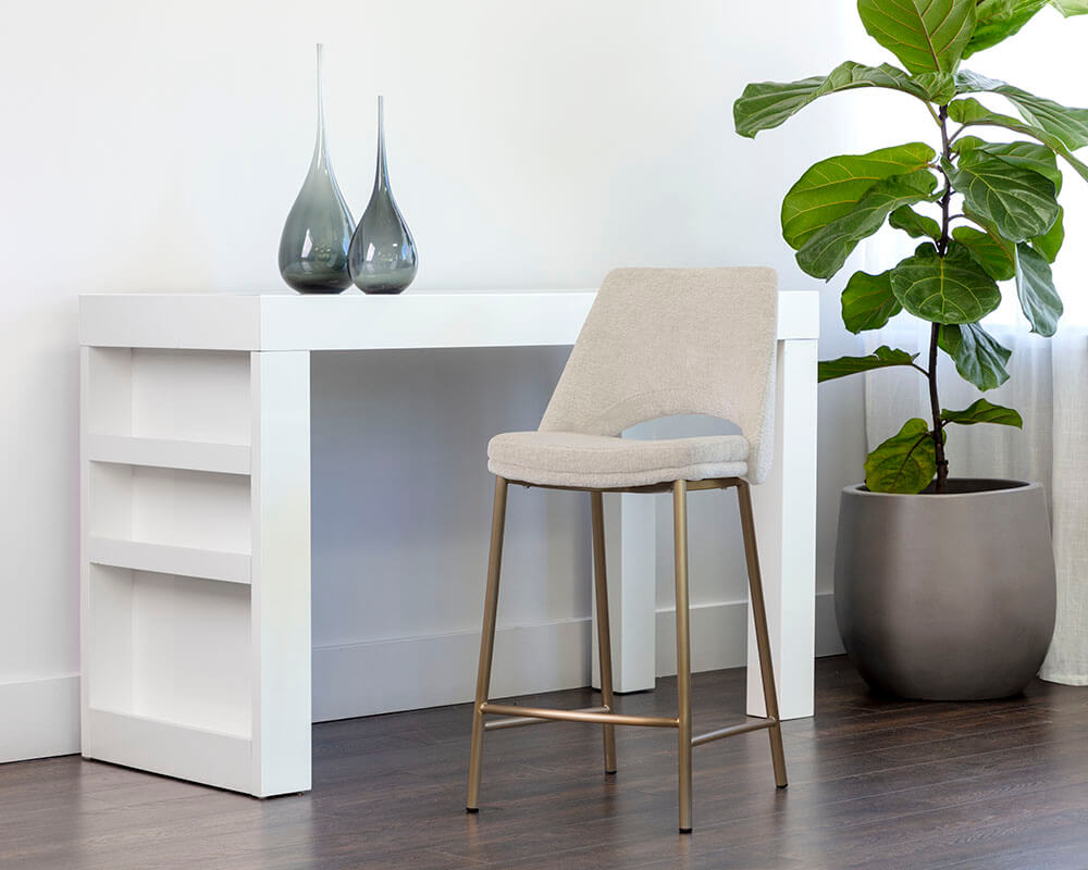 SUNPAN Radella Counter Stool - Bergen Taupe 108515