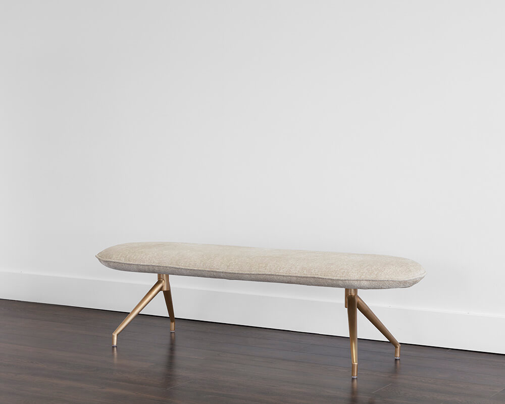 SUNPAN Elowen Bench - Bergen Taupe 108527